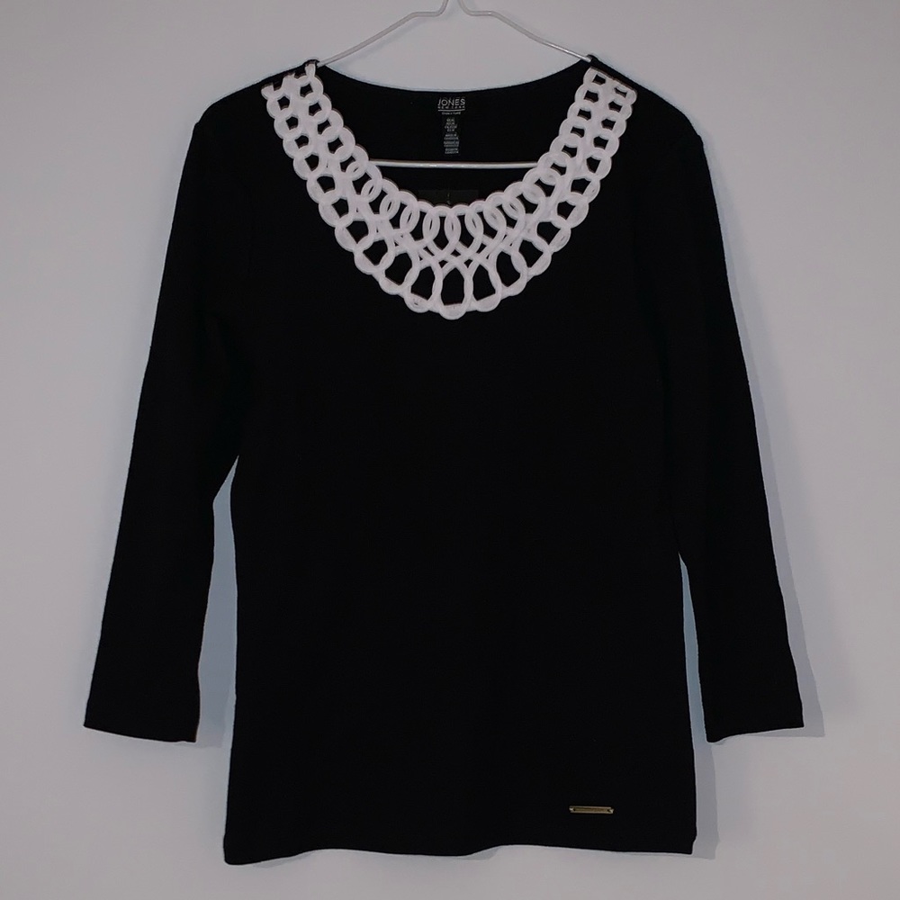 Jones New York Black Long Sleeve